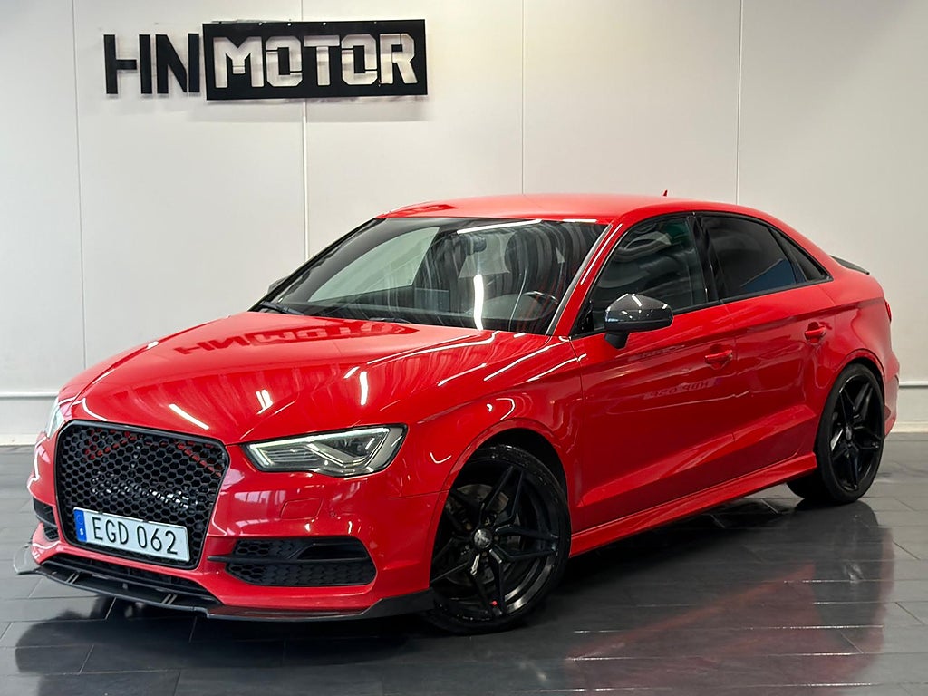 Audi S3 Sedan 2.0 TFSI Quattro 300Hk |NyServ|Spoiler|SvenskSåld