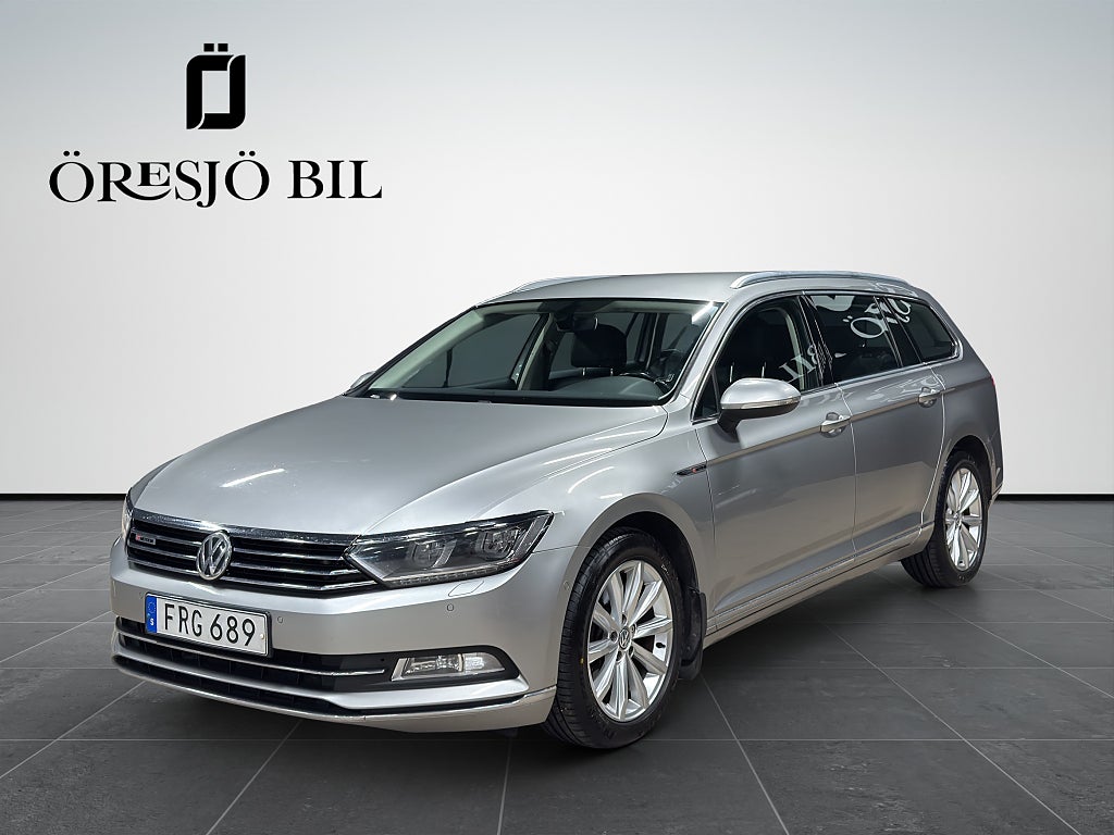 Volkswagen Passat Sportscombi 2.0 TDI SCR 4M GT Kamera Drag Värmare 190hk