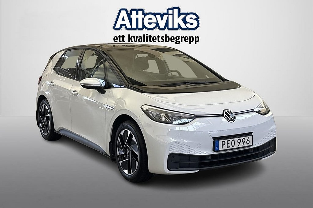 Volkswagen ID.3 Pro Performance 204hk Rattvärme/CarPlay