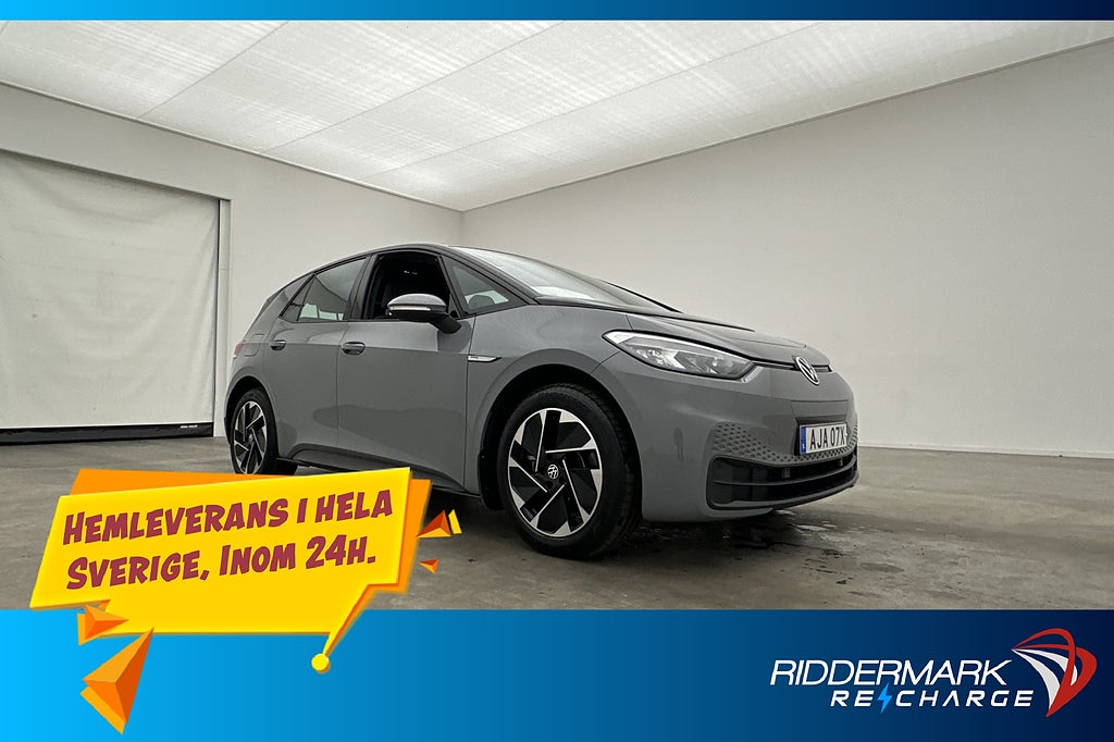 Volkswagen ID.3 Pro Performance 204hk CarPlay Navi MOMS