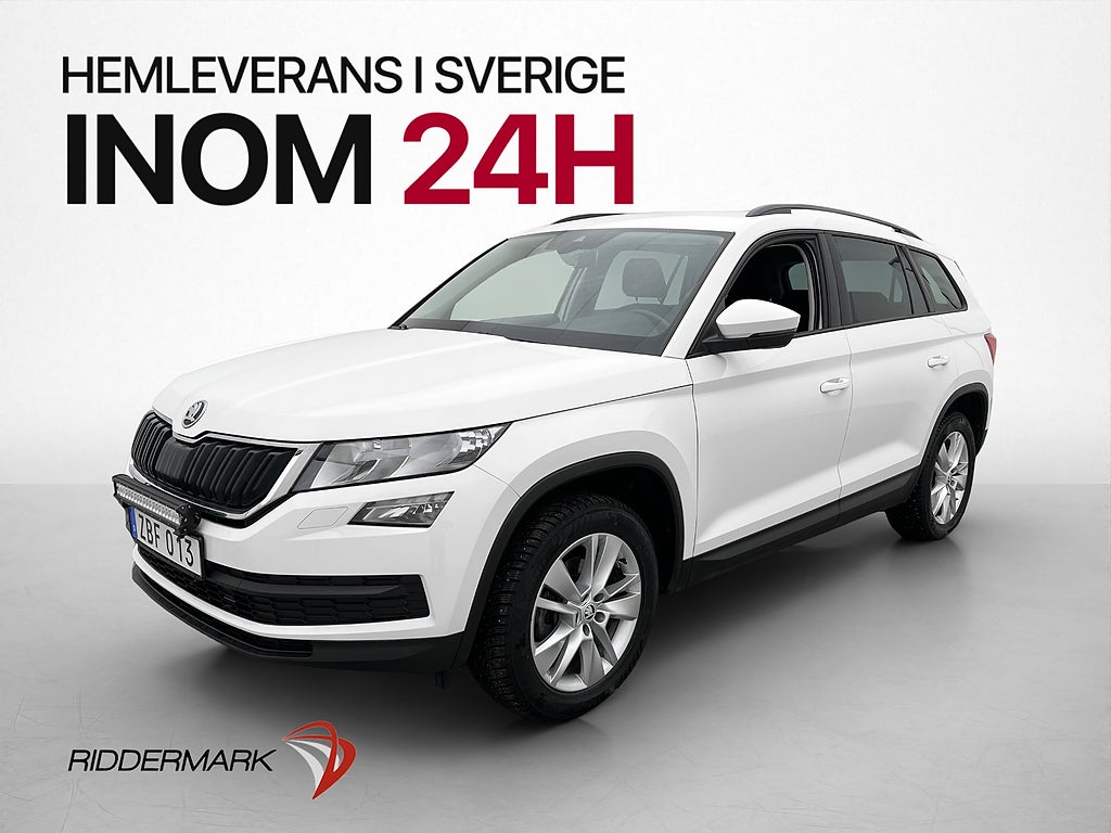 Skoda Kodiaq 2.0 TDI 4x4 150hk D-Värmare B-Kamera Drag Navi