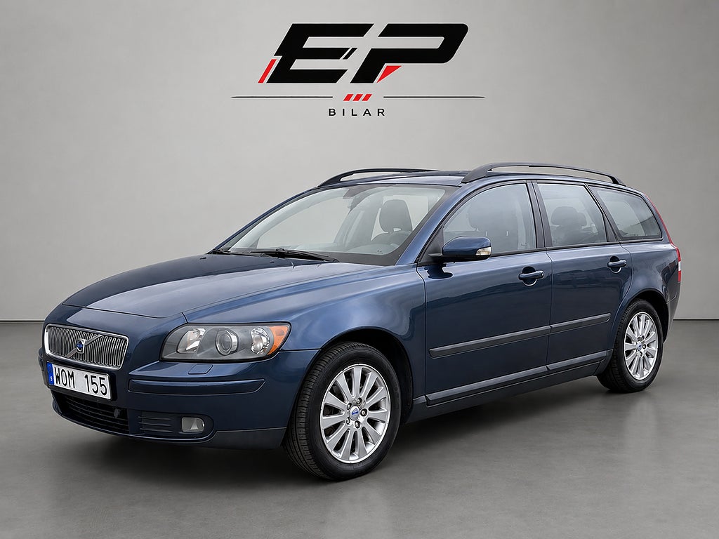 Volvo V50 2.4 Kinetic|170HK||Ny Kamrem|V-Hjul|M-Värmare|0%Ränta