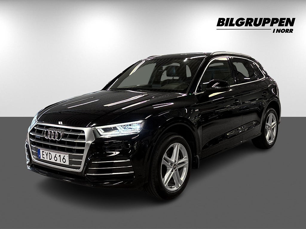 Audi Q5 40 TDI quattro S line (V-Hjul, Drag, Värmare)