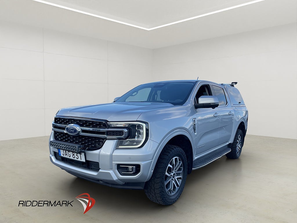 Ford ranger Limited e-4WD Värm Cockpit Kåpa B&O CARPLAY Moms