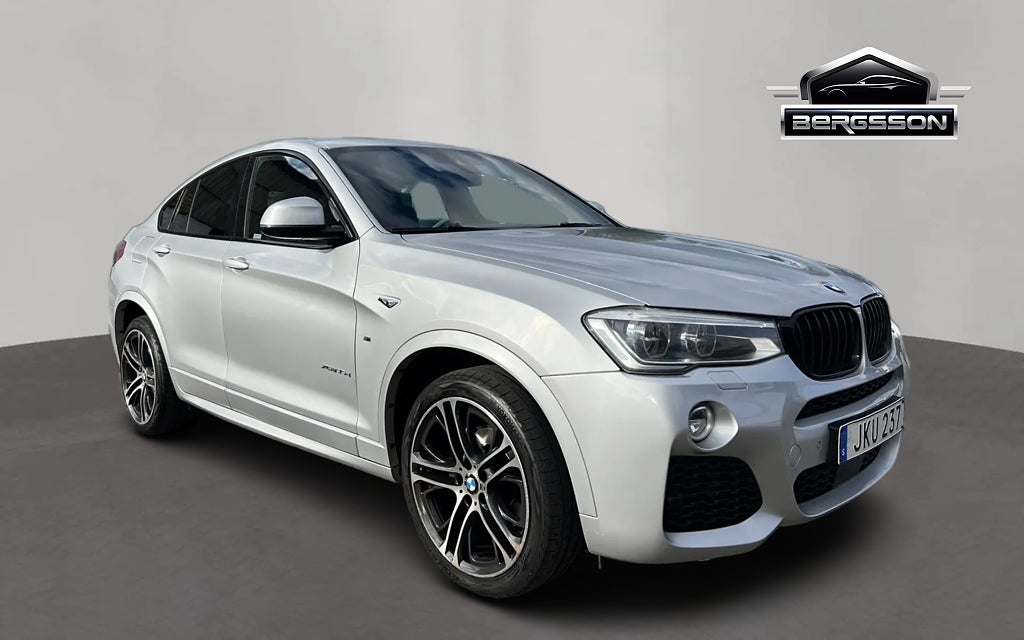 BMW X4  XDRIVE35D 313HK M-SPORT TAKLUCKA SVENSKSÅLD