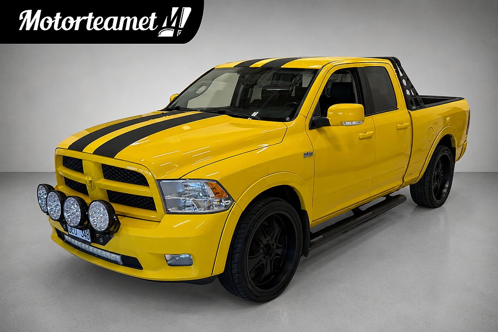 Dodge RAM "Rumble Bee" 1500 Quad Cab 5.7 V8 HEMI 4x4 Skinn Drag RHINO