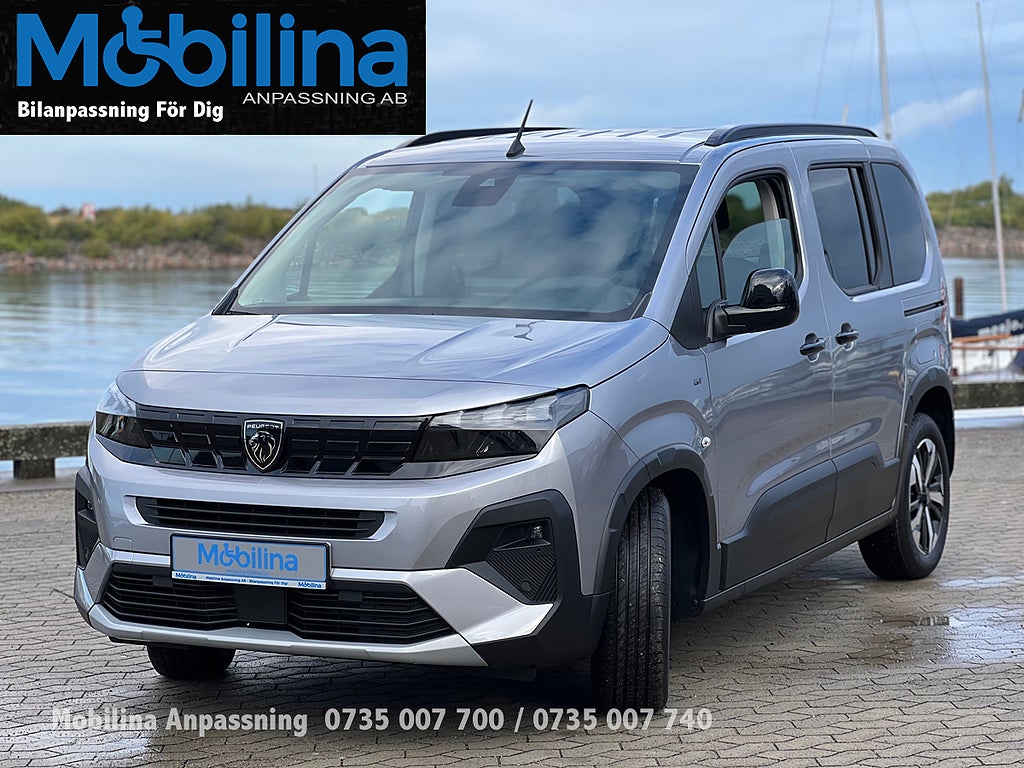 Peugeot Rifter Handikappanpassad Rullstolsbil