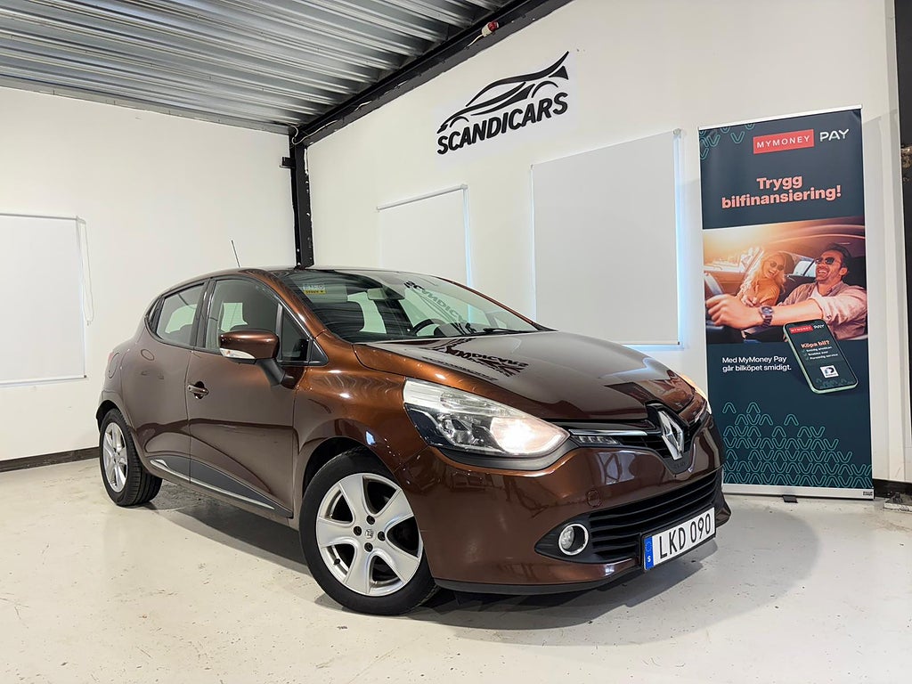 Renault Clio 0.9 TCE EURO 5 P-SENS DRAG NY SERVAD 623KR/MÅN