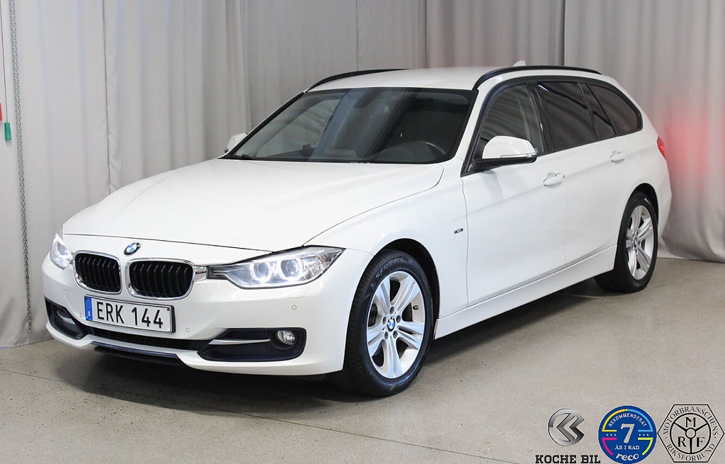 BMW 318D Touring Steptronic Sport line, Drag, S&V-hjul