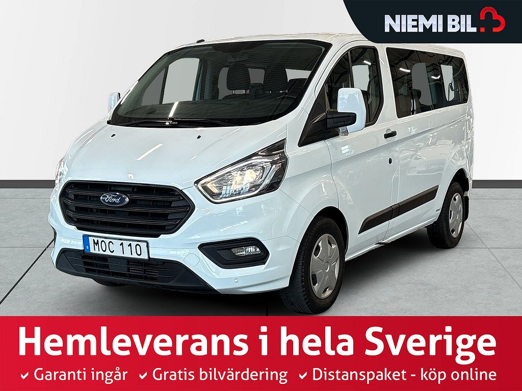 Ford Transit Custom 320 2.0 TDCi S&V wheels/Dvarm/9-seater/VAT