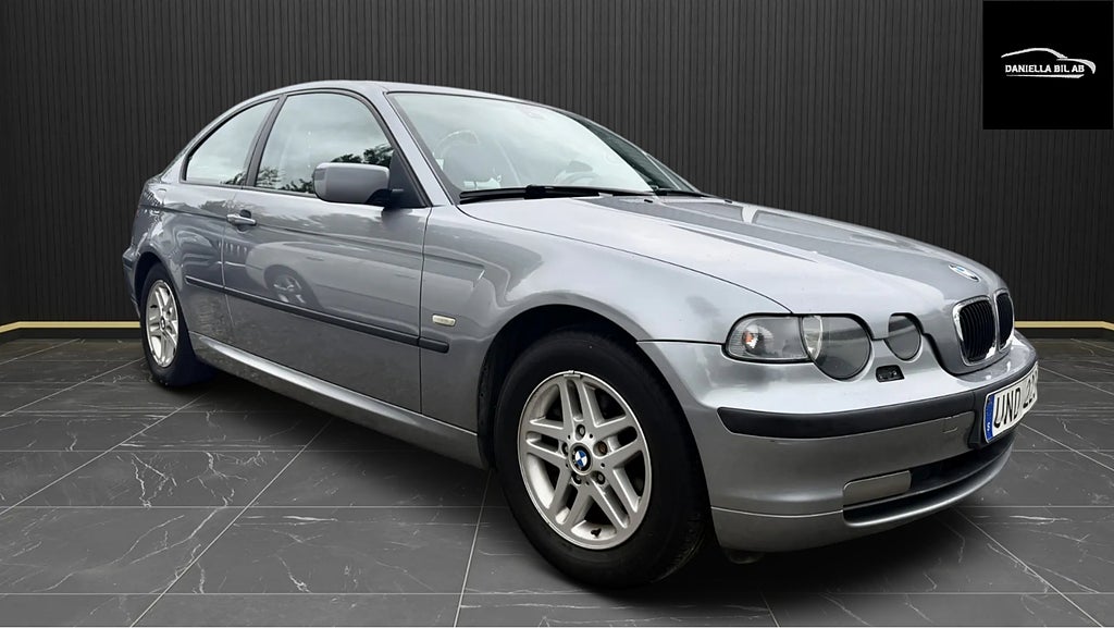 BMW 316 TI COMPACT NYSERVAD SVENSKSÅLD 116HK
