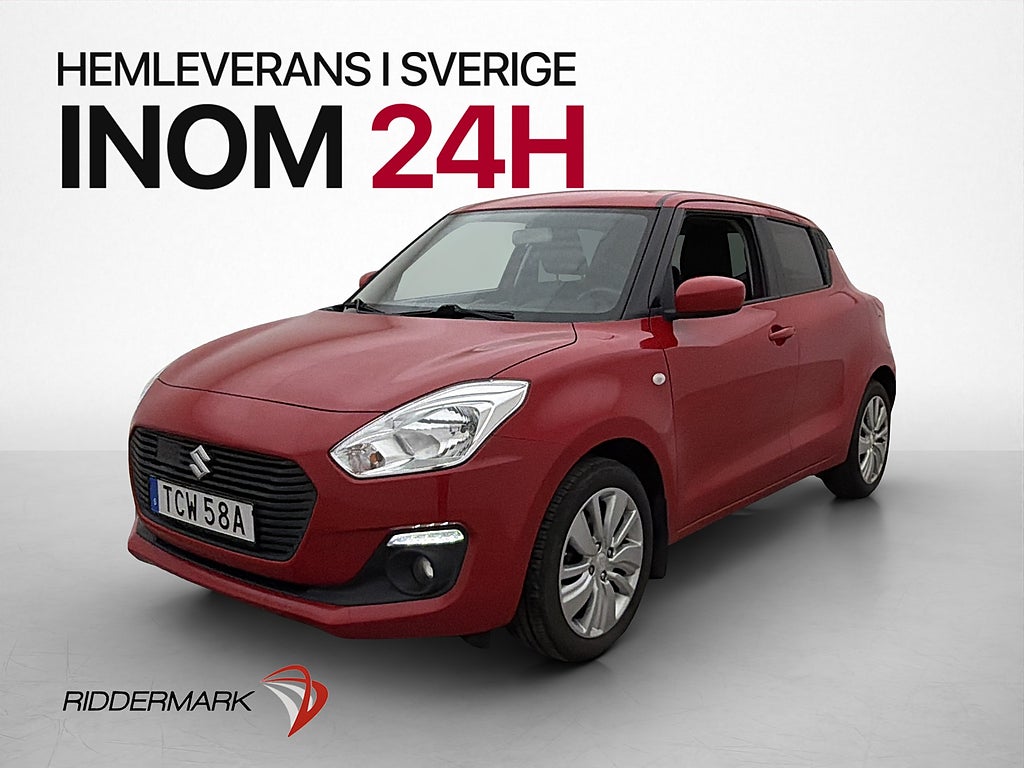 Suzuki Swift 1.2 Dualjet 90hk Kamera CarPlay Adaptiv-Fart