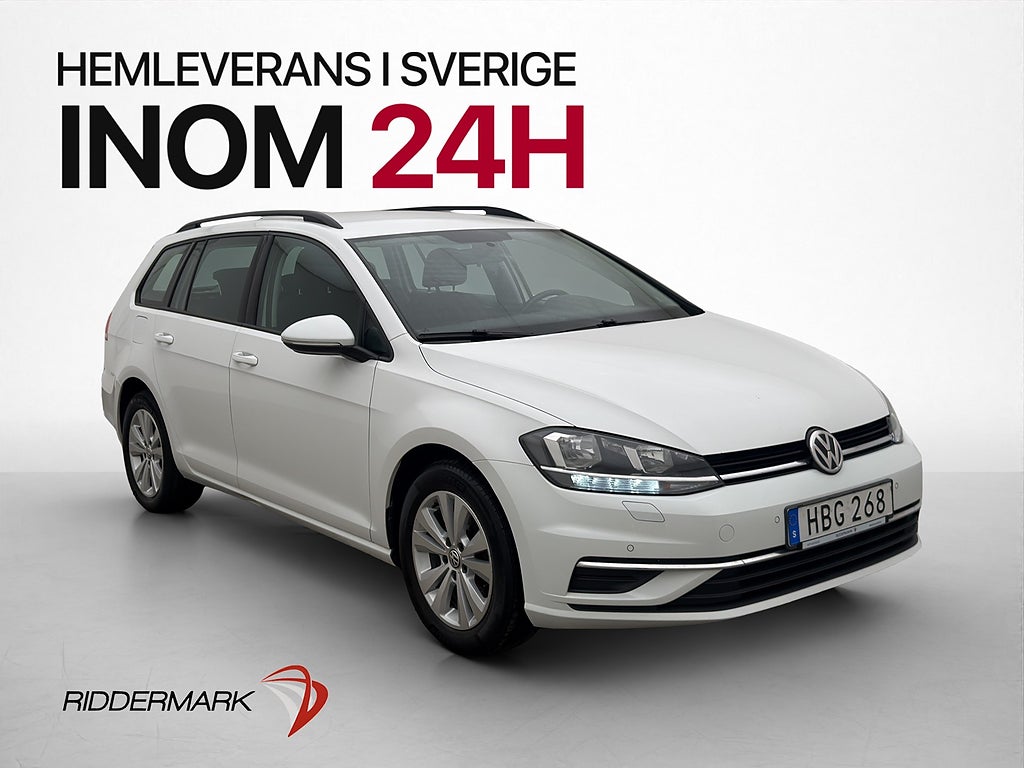 Volkswagen Golf 1.6 TDI 116hk Kamera Drag CarPlay Sensorer