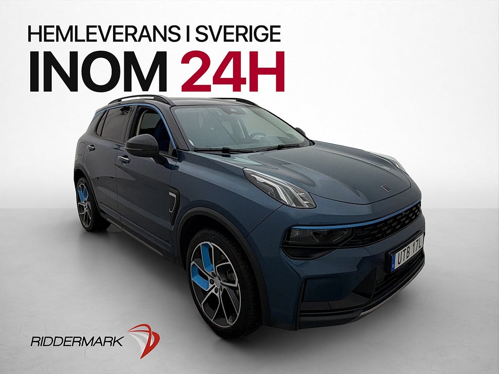 Lynk & Co 01 PHEV 261hk Drag Pano Kamera Navi Infinity
