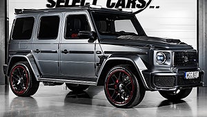 Mercedes-Benz G63 har fått en uppiffning av Brabus. 