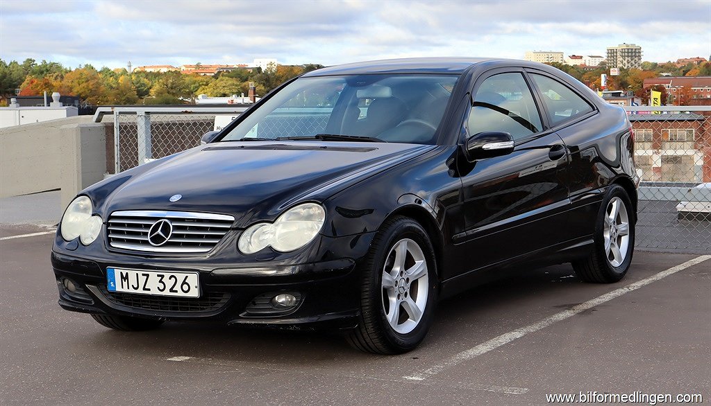 Mercedes-Benz C 180 Kompressor Sportcoupé S/V-hjul Automat