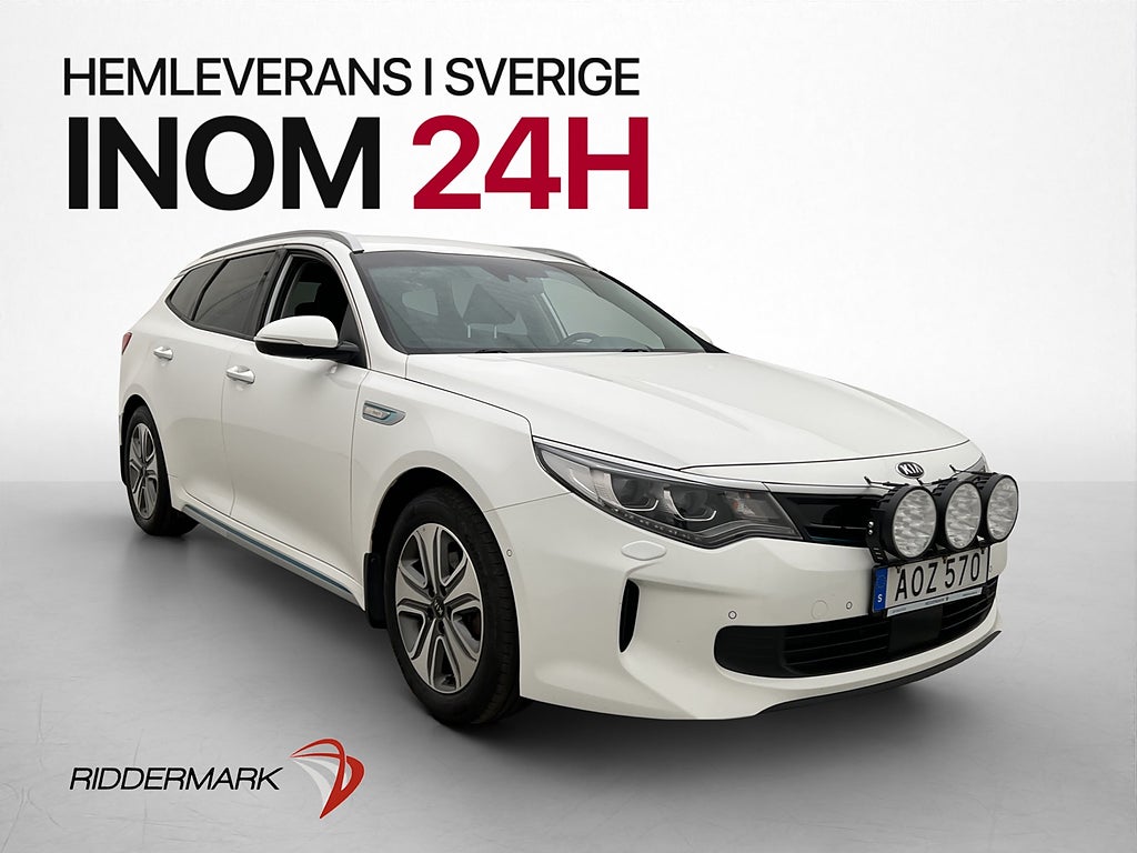Kia Optima Sport Wagon Plug-in H/K Skinn 360° CarPlay Drag