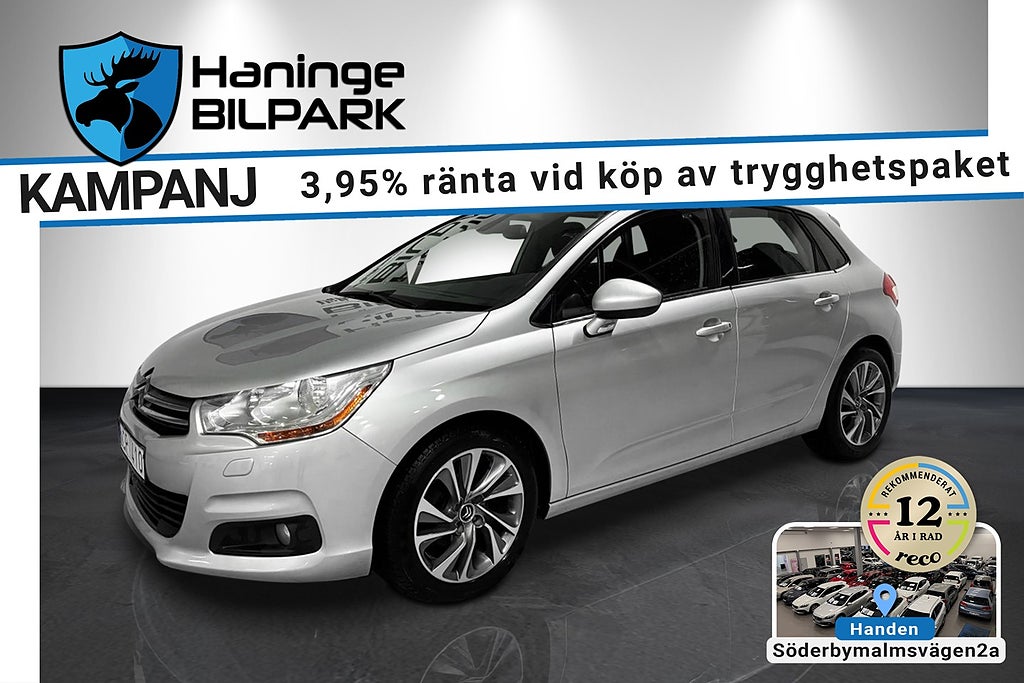 Citroën C4 1.6 e-HDi / AUTOMAT / SUPERDEAL 3,95% / KAMREMSBYTT