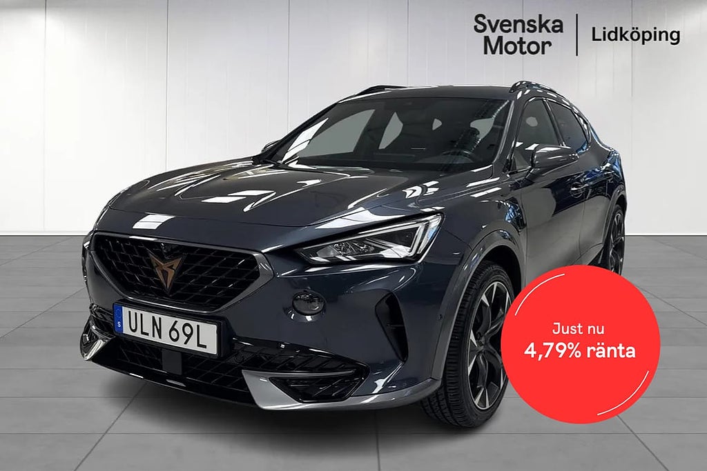 Cupra Formentor VZ e-Hybrid Drag, 360 kamera, 4,79% Kampanj ränta