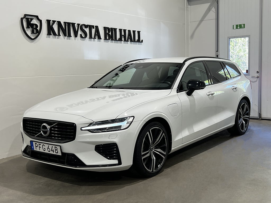 Volvo V60 Recharge T6 AWD R-Design Leasbar 340hk