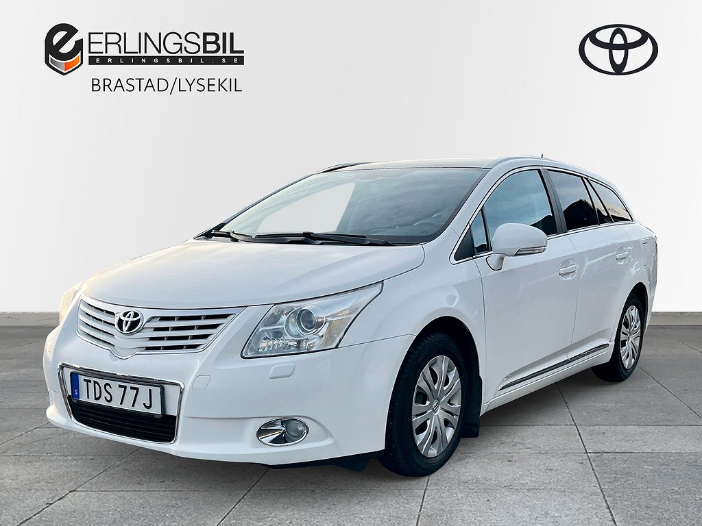 Toyota Avensis KOMBI 2.0 D-4D MAN SKINN PANORAMA V-HJUL DRAG