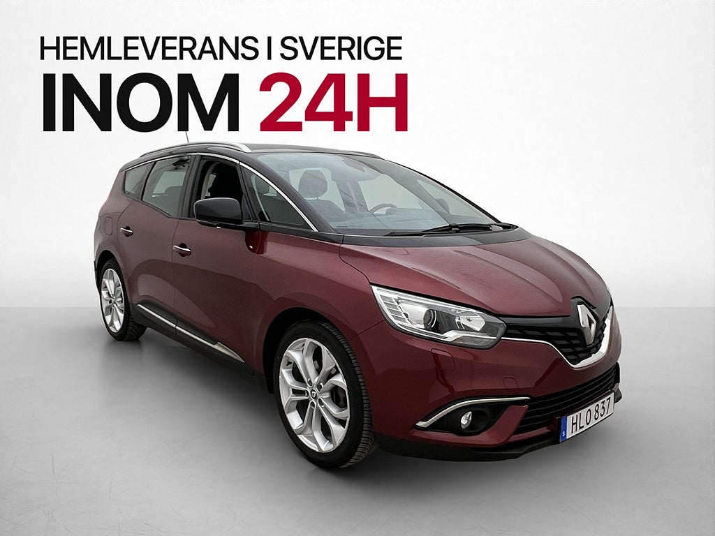 Renault Grand Scénic 1.2 TCe 132hk 7-Sits Dragkrok