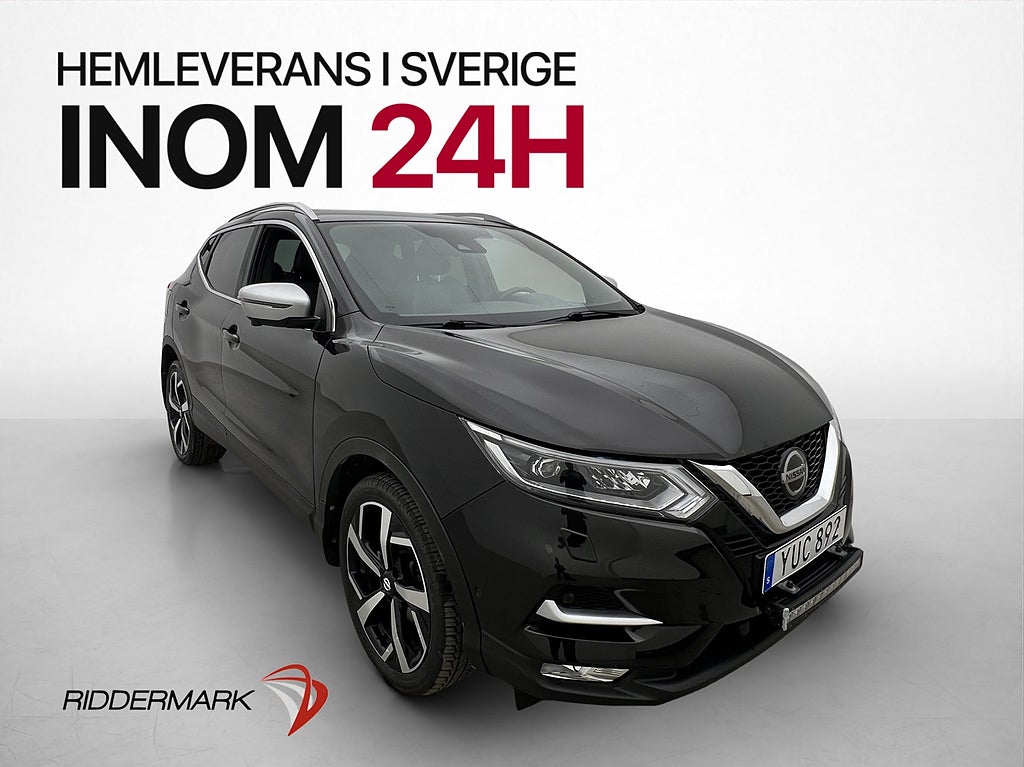 Nissan Qashqai 1.3 140hk Tekna+ Pano Skinn BOSE 360° Drag