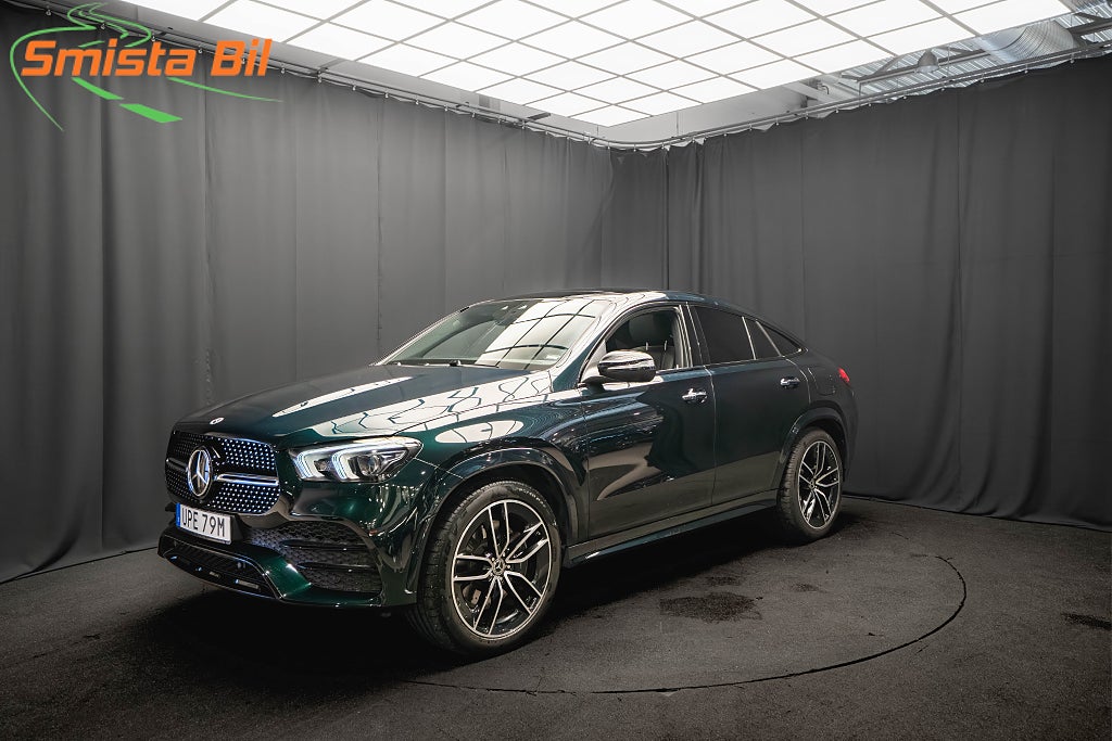Mercedes-Benz GLE 350 de 4M Coupé AMG PANO BUR 22" MAX UTRUSTAD