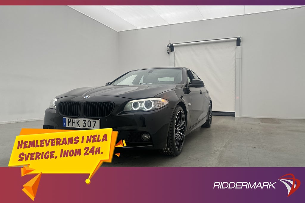 BMW 520 d Sedan 184hk M Sport-Kjolpaket Navi Kamera Skinn