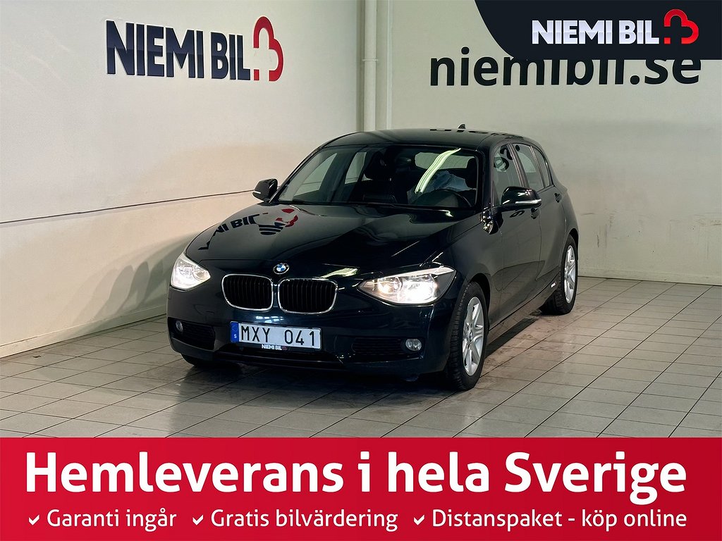 BMW 118 d 5-dörrars Kamkedja Psens MoK Farthållare S/V-hjul