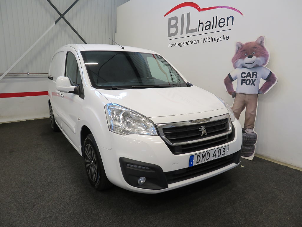 Peugeot Partner 1.6 BlueHDi 75HK Euro 6 Ny Kamrem