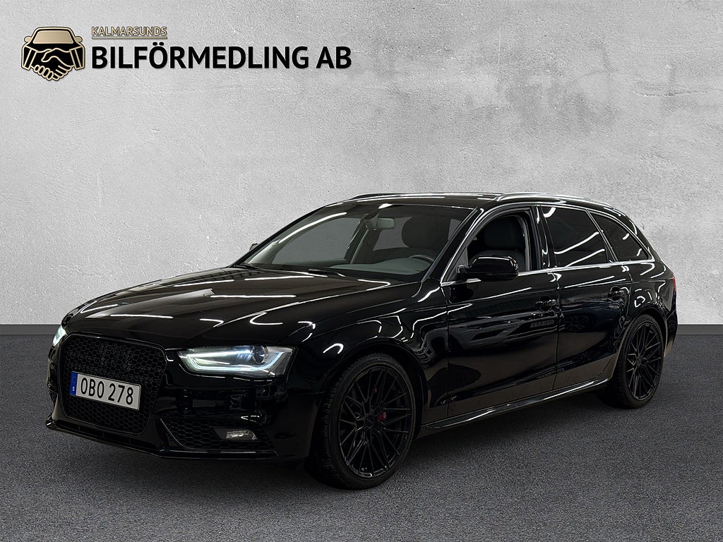 Audi A4 3.0 TDI V6 quattro Drag D-Värm Skinn Fullservad Nybes