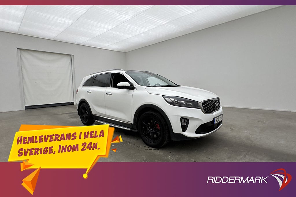 Kia Sorento AWD 200hk GT-Line 7-Sits Pano H/K Kamera CarPlay