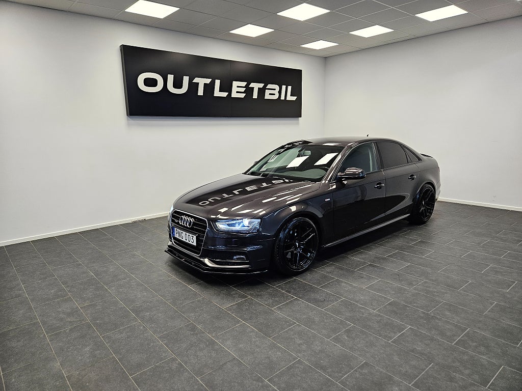 Audi A4 Sedan S line 1.8 Quattro Alpine Edition Värmare 18"