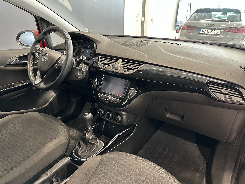 Opel Corsa 5-dörrar 1.4 Euro 6/Rattvärme/Farthållare