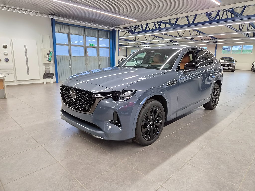 Mazda CX-60 PHEV,  AWD, Homura Plus, Brun skinnklädsel *Kampanj*