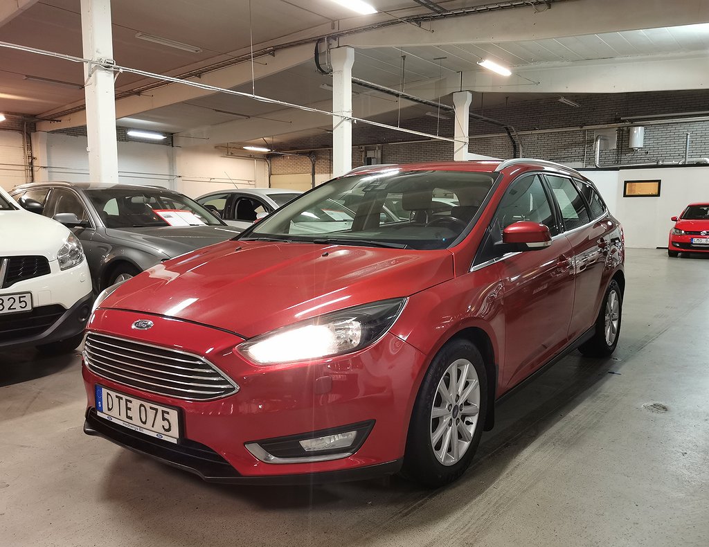 Ford Focus Kombi 1.0 EcoBoost Titanium Euro 6&Nybesi&Nyserv