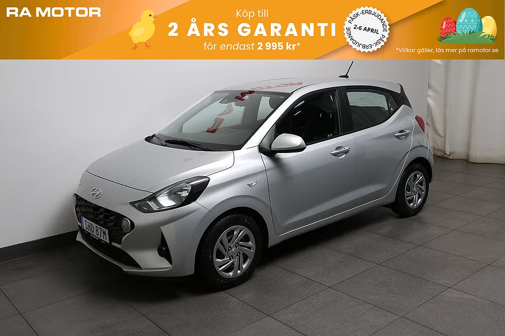 Hyundai i10 1,0 blue Essential CarPlay Leasbar Nybilsgaranti 2023