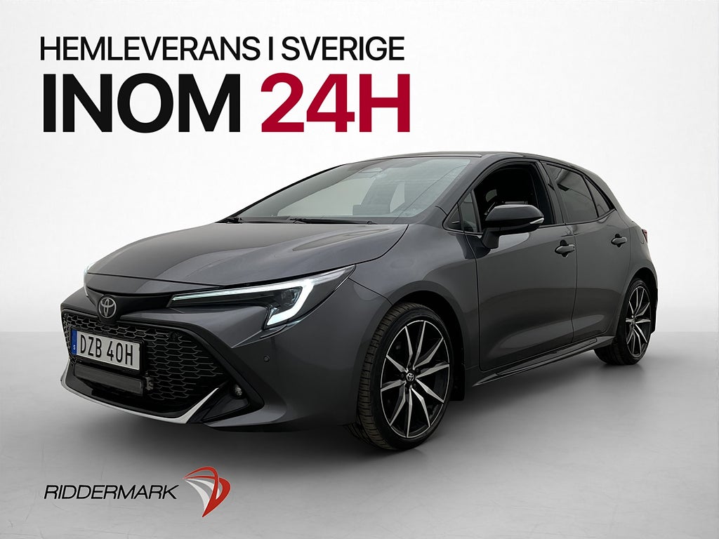 Toyota Corolla Hybrid GR Sport Kamera Navi Rattvärme MOMS