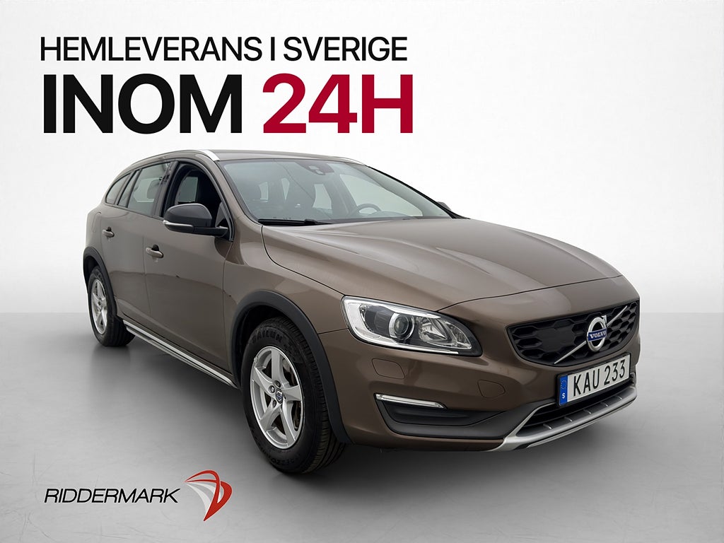 Volvo V60 Cross Country Momentum D4 190hk AWD Värmare VOC