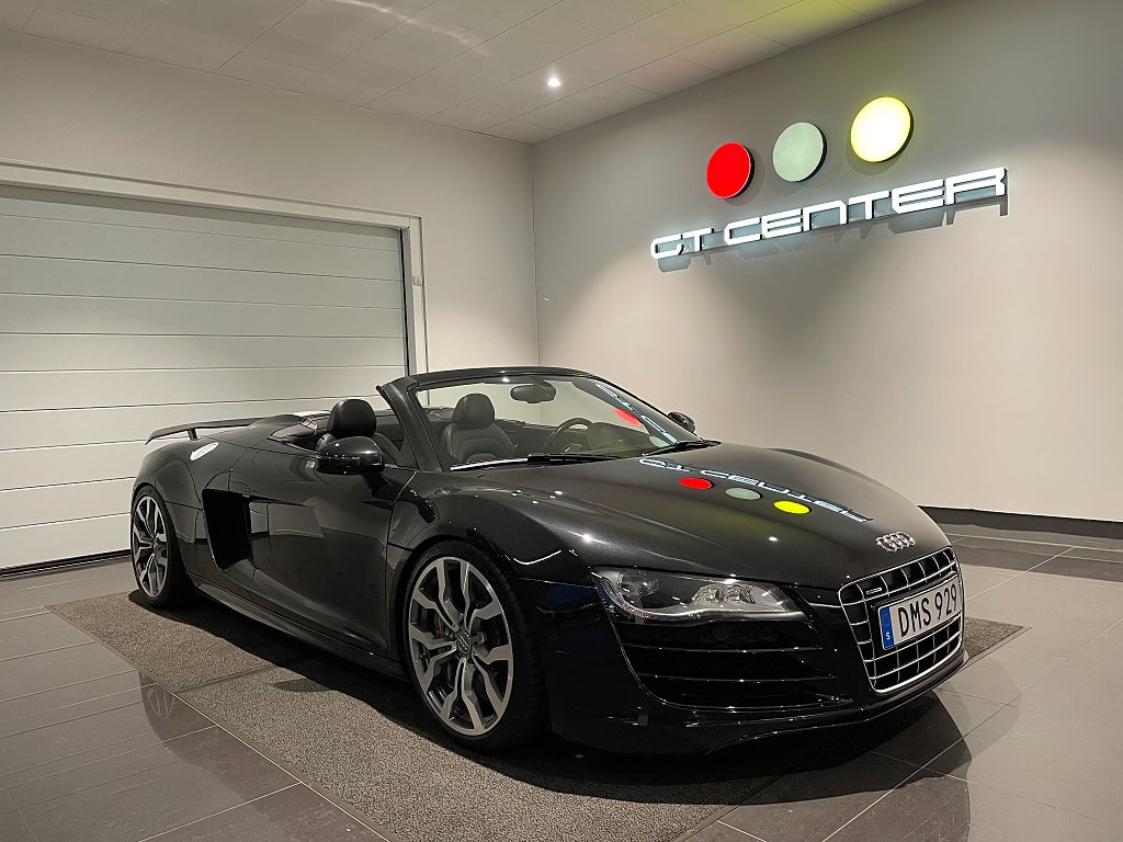 Audi R8 Spyder 5.2 V10 B&O Capristo Keramiska