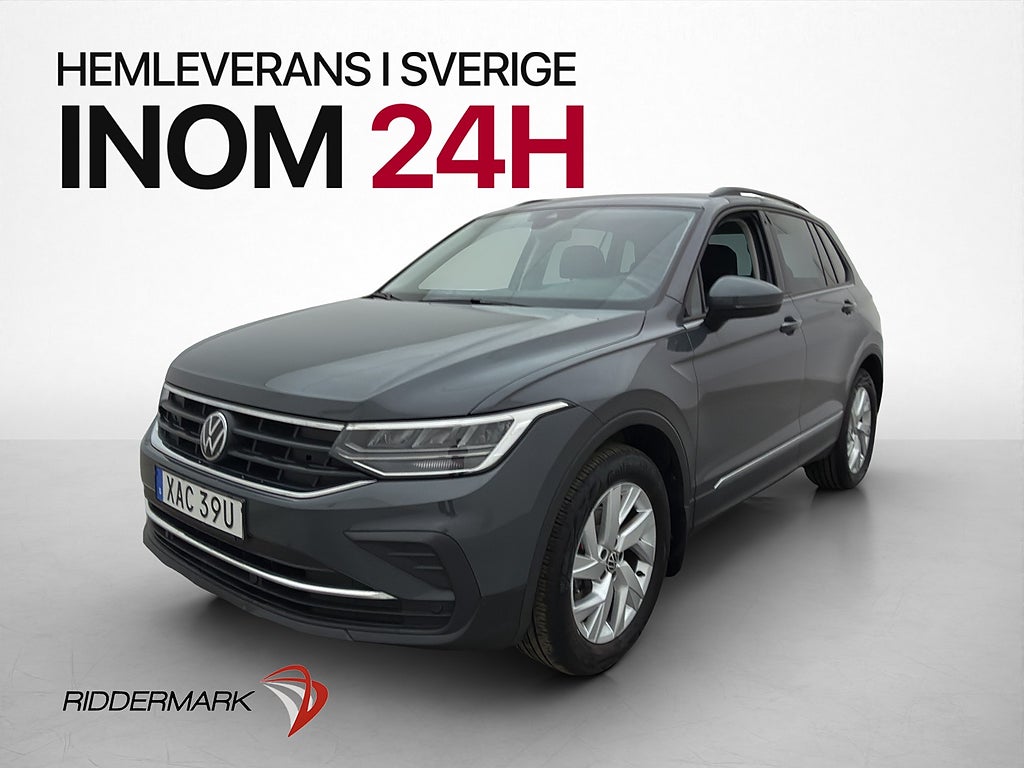 Volkswagen Tiguan 1.5 TSI Drag Kamera CarPlay Rattvärme