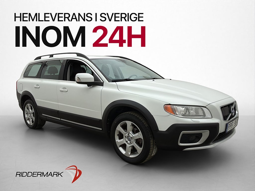 Volvo XC70 D5 AWD Summum Värm Skinn Elstol Adapt-fart Drag
