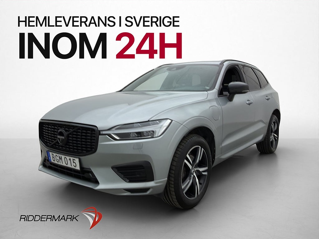 Volvo XC60 T8 AWD R-Design 360° HUD B&W Pano VOC Skinn Drag