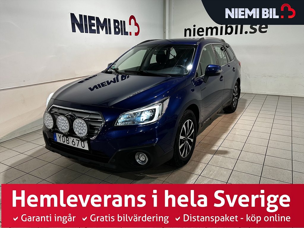 Subaru Outback 2.0 4WD Ridge Kamera Drag Mvärm Skinn SoV