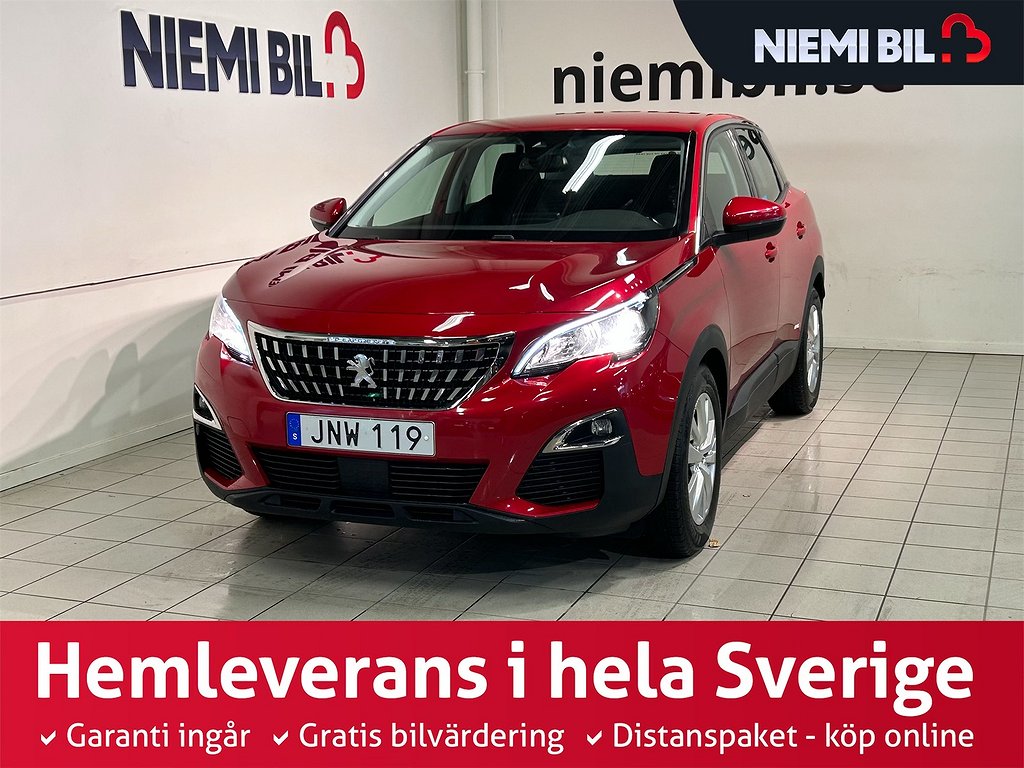 Peugeot 3008 1.2 PureTech EAT Låg skatt Psens MoK S/V-hjul