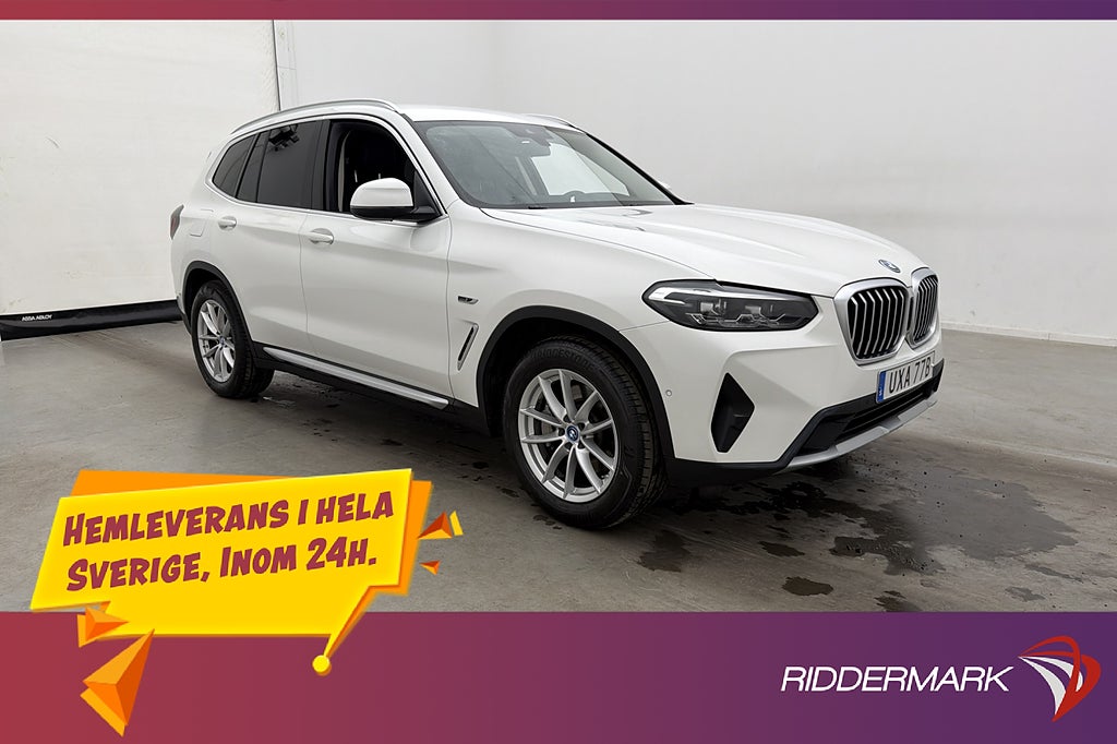 BMW X3 xDrive 30e 292hk Cockpit B-Kamera Navi HiFi