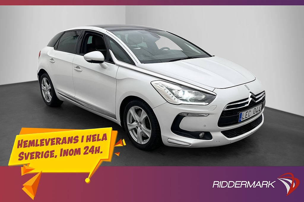 Citroën DS5 2.0 HDi 163hk Panorama Backkamera Head Up Skinn