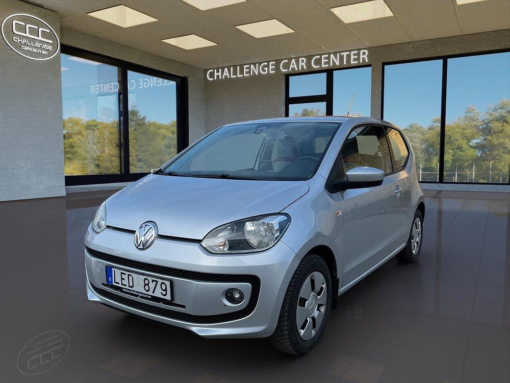 Volkswagen UP! 1.0 MPI high up! Euro 5 ,7300 mil,NY BESIKTAD
