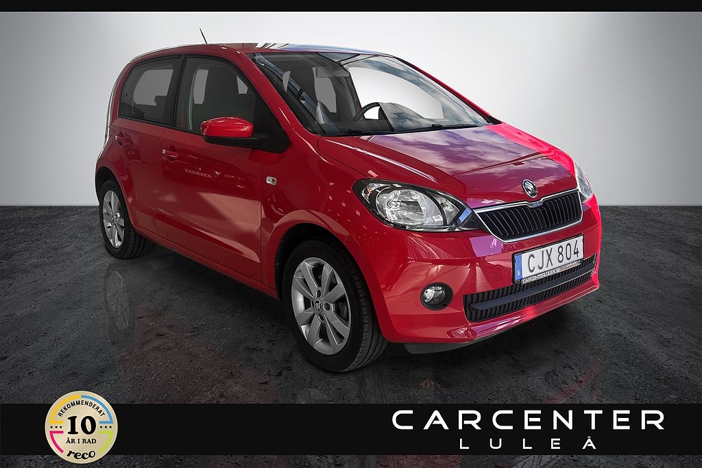 Skoda Citigo 5-dörrar 1.0 MPI Plus Farthållare 4930Mil